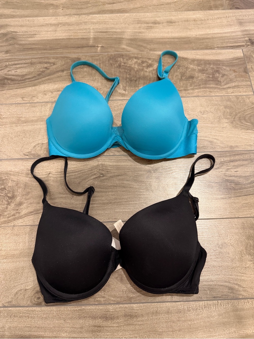 Set of Victoria’s Secret PINK Push-up Bras